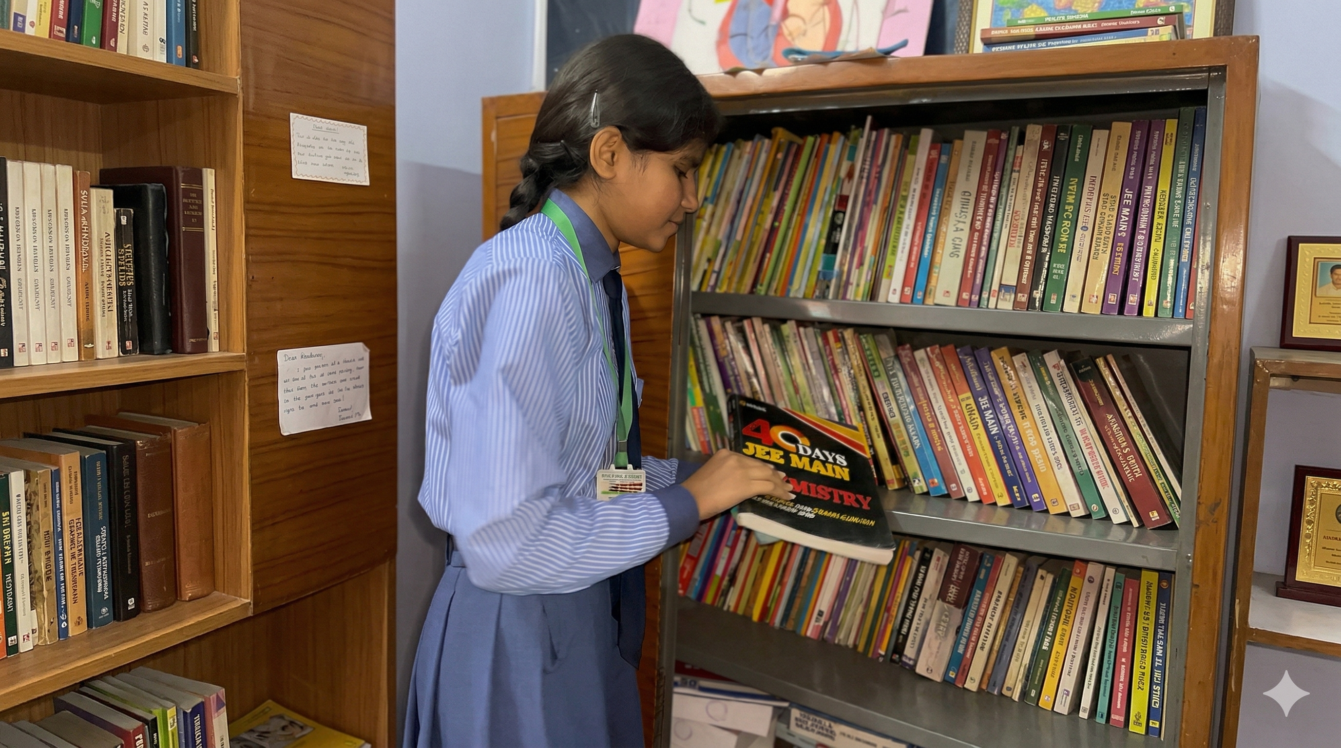 School library and reading